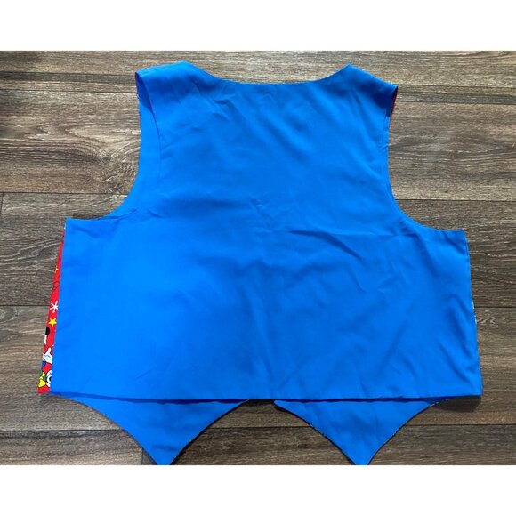 VINTAGE DISNEY MICKEY AND MINNIE MOUSE CHRISTMAS VEST GIFTS M/L UNBRANDED - Picture 3 of 6